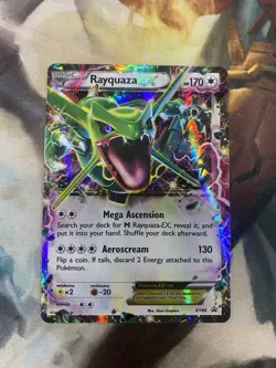 Pokemon TCG Rayquaza EX Holo Rare Black Star Promo Card XY66 - Image 3
