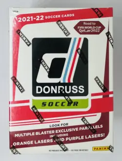 2021/22 Panini Donruss Soccer ROAD TO WORLD CUP Qatar Blaster Box sealed ⚽ - Image 1