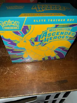 Pokemon TCG Mega Evolution Ascended Heroes Elite Trainer Box English Dragonite - Image 1