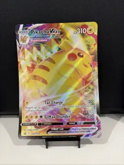 Pokemon TCG Pikachu Vmax Sword & Shield Swsh286 Holo Promo - Image 1