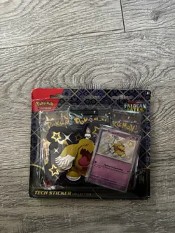 Pokemon TCG Paldean Fates Tech Sticker Collection Box - Greavard - Image 2
