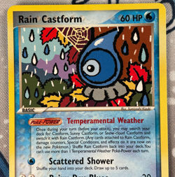 Rain Castform 23/101 Non Holo EX Hidden Legends Vintage Pokemon Card NM - Image 2