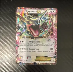 Pokemon Rayquaza EX Promo Holo Basic Dragon XY69 170 HP Card XY Set - Image 1