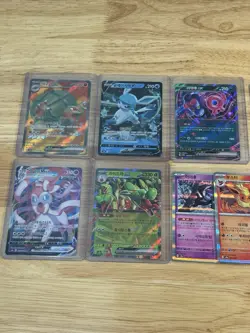 Pokemon Card Lot: Full Art, Ex, VMAX Sylveon Holo Korean Chinese - Image 2