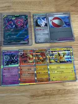 Pokemon Card Lot: Full Art, Ex, VMAX Sylveon Holo Korean Chinese - Image 4