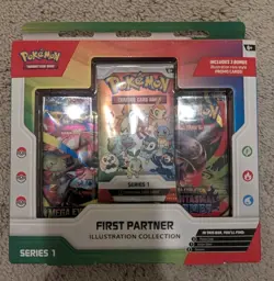 Pokemon Card TCG First Partner Illustration Collection Series 1 Box - Image 1