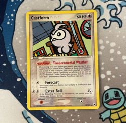 Castform 30/101 Non Holo EX Hidden Legends Vintage Pokemon Card 2004 NM - Image 1