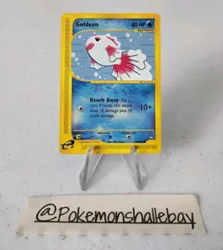Goldeen 78/147 - Aquapolis Set *LP* Common Pokemon Card - Image 1