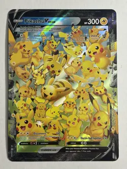 Pikachu V-Union Complete Set SWSH139 SWSH140 SWSH141 SWSH142 &Jumbo Pokemon Card - Image 1