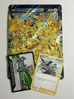 Pikachu V-Union Complete Set SWSH139 SWSH140 SWSH141 SWSH142 &Jumbo Pokemon Card - Image 5