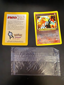 SEALED New Entei 34 Black Star 2001 Movie Promo Reverse Holo Neo Pokemon Card - Image 3