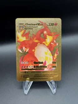 Charizard VMAX Gold Foil Card - Image 1