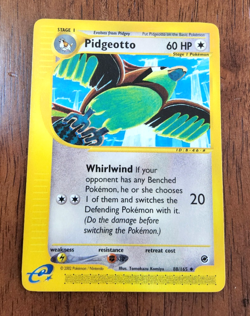 Pokemon TCG Pidgeotto Expedition e-card series 88/165 uncommon 2002 NM - Image 1