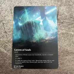 Cavern of Souls - Custom Art MTG Magic The Gathering Playtest Card - Image 1