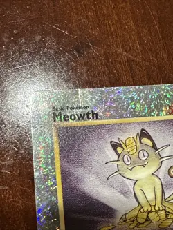 Meowth Legendary Collection Reverse Holo Pokemon TCG Card 53/110 HP - Image 2
