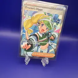 Emcee's Hype 220/182 Sv10: Destined Rivals Trainer Pokemon Card NM - Image 5