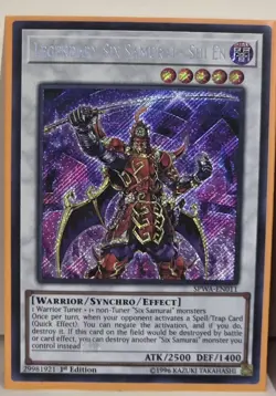 Yugioh TCG Secret Rare 1st Edition Card Lot ×5 NM/M - Image 2