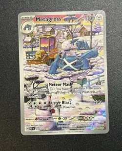 Metagross 178/162 Temporal Forces Holo Illustration Rare Card in NM Condition - Image 1