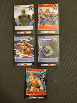 2004 G.I. Joe TCG CCG 10 Card Lot Beachhead, Gung-Ho, Tunnel Rat, Dial Tone - Image 1