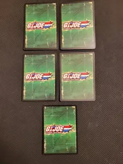 2004 G.I. Joe TCG CCG 10 Card Lot Beachhead, Gung-Ho, Tunnel Rat, Dial Tone - Image 2