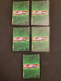 2004 G.I. Joe TCG CCG 10 Card Lot Beachhead, Gung-Ho, Tunnel Rat, Dial Tone - Image 4