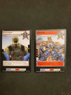 2004 G.I. Joe TCG CCG 10 Card Lot Beachhead, Gung-Ho, Tunnel Rat, Dial Tone - Image 5