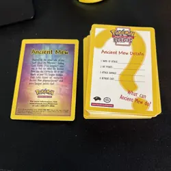 # Ancient Mew Promo Detail Card Insert Pokemon TCG WoTC Vintage NM lot of 38 - Image 1