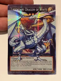 Yu-Gi-Oh! TCG Legendary Dragon Of White Full Art Custom Card - Image 1