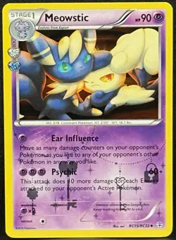 2016 Generations Radiant Collection Meowstic RC15/RC32 ENG Pokemon TCG - Image 1