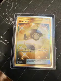Pokemon Ultra Ball 161/149 SM Base Set Secret Rare Holo English 2017 Ryo Ueda - Image 3