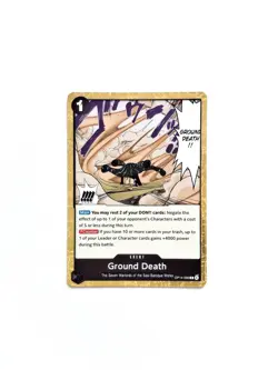 One Piece TCG Ground Death OP14-096 Rare EVENT Card English NM - Image 1