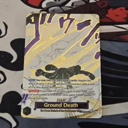 "Ground Death" | One Piece TCG | OP14-096 Alt Art [English] Manga Event - Image 1