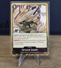 Bandai One Piece Card Game Ground Death OP14-096 Regular Event Cost 1 English - Image 1