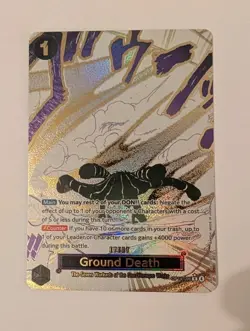 OP14-096 Ground Death Manga Event ENGLISH CLEAN Alt Art One Piece TCG - Image 1