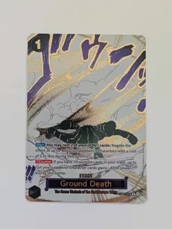 OP14-096 Ground Death Manga Event English Alt Art One Piece TCG - Image 1