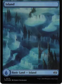 Island () L Tarkir: Dragonstorm 273 NM Foil MTG - Image 1
