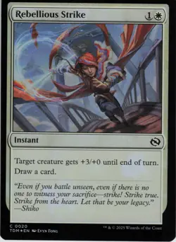 Rebellious Strike C Tarkir: Dragonstorm 20 NM Foil MTG - Image 1