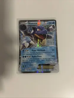Blastoise EX 17/83 Generations Holo Ultra Rare Pokemon Card LP/NM - Image 1