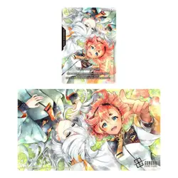 GUNDAM CARD GAME Official Playmat and Card Set Suletta & Miorine［EVX02］English - Image 1