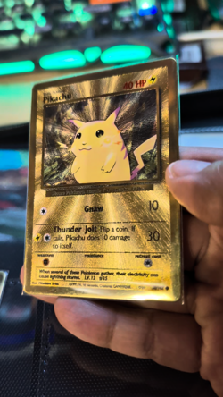 2021 CHARIZARD #4 & PKACHU #58 CELEBRATIONS ULTRA PREMIUM COLLECTION METAL CARDS - Image 2