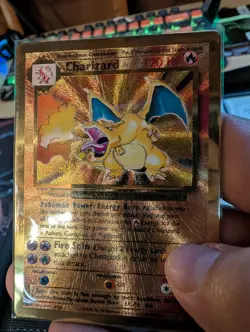 2021 CHARIZARD #4 & PKACHU #58 CELEBRATIONS ULTRA PREMIUM COLLECTION METAL CARDS - Image 3