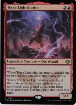 Tersa Lightshatter R Tarkir: Dragonstorm 127 NM Foil MTG - Image 1