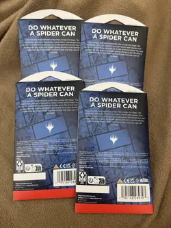 Magic the Gathering MTG MARVEL SPIDERMAN Booster Pack (x4) - In Hand - Image 3