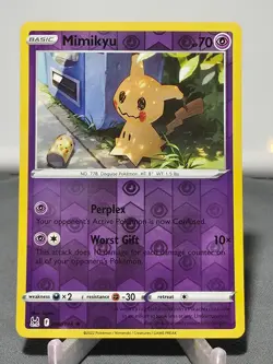 Mimikyu 080/196 Rare Lost Origin Pokemon Reverse Holo Near Mint - Image 1