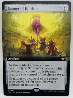 MTG Banner of Kinship (Extended Art) Foundations Regular - Image 1