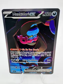 Pokemon TCG Munkidori ex 091/064 SV Shrouded Fable SIR Holo English 210HP - Image 1