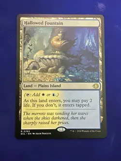 Hallowed Fountain | MTG | Lorwyn Eclipsed | Regular | Near Mint - Image 1
