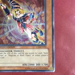 Konami Yu-Gi-Oh! Dark Magician Girl CT2-EN004 2005 Tin Secret Holo LE - Image 4
