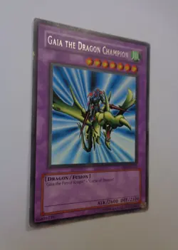 Gaia the Dragon Champion DB1-EN122 (Rare, Unlimited, Small Crease / HP) Yugioh - Image 1