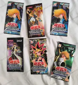 YUGIOH 6 PACK LIMITED EDITION 3-5 UNOPENED NEW YUGI JOEY KAIBA - Image 1